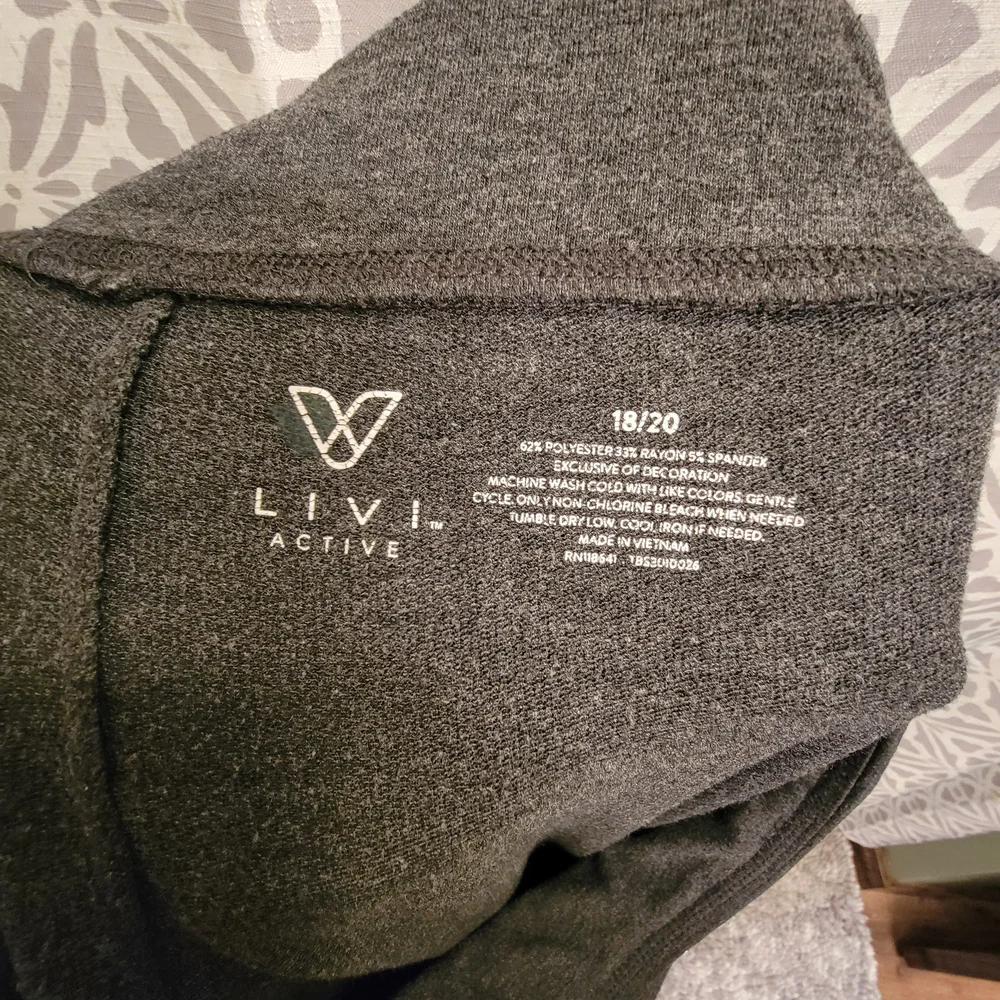 Livi Active Charcoal Wide Leg Pants - Picture 4 of 4
